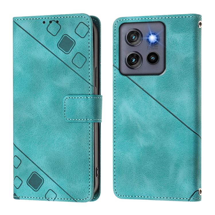 For Motorola Moto G Stylus 5G 2025 Global Skin Feel Embossed Leather Phone Case