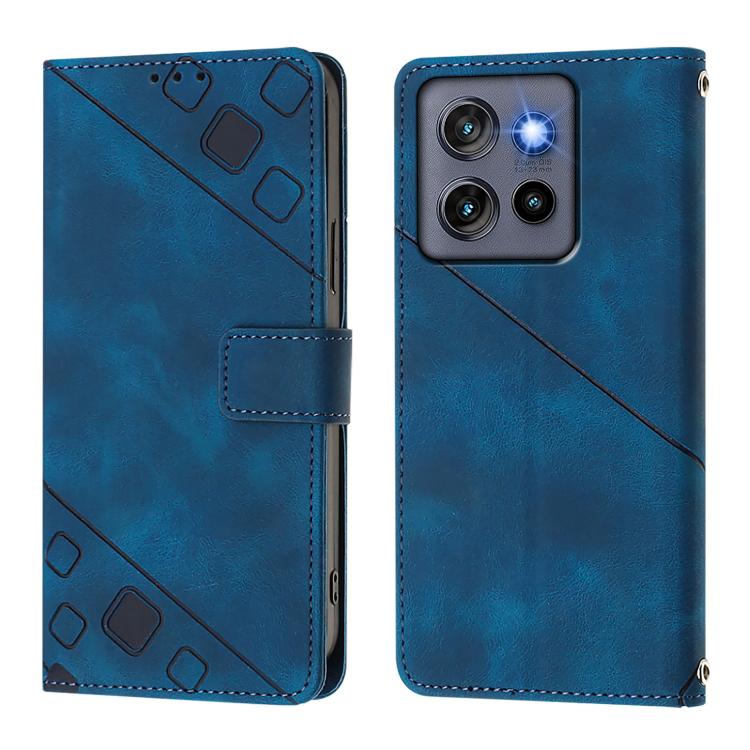 For Motorola Moto G Stylus 5G 2025 Global Skin Feel Embossed Leather Phone Case