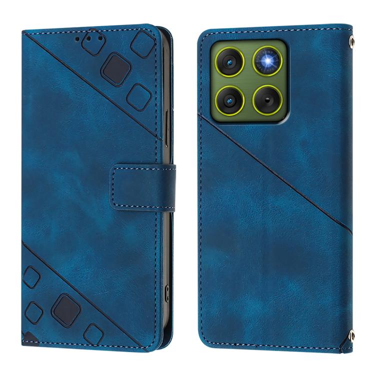 For Motorola Edge 70 5G Skin Feel Embossed Leather Phone Case