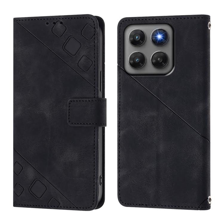 For Motorola Moto G37 / G37 Power / G47 5G Skin Feel Embossed Leather Phone Case