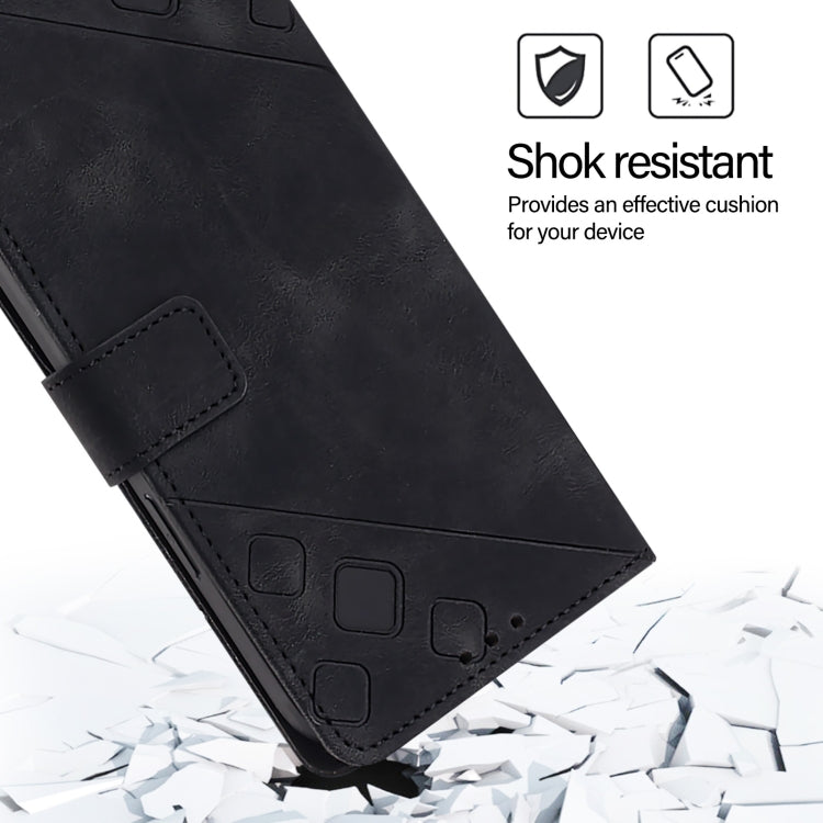 For OPPO Find X7 Ultra Skin-feel Embossed Leather Phone Case