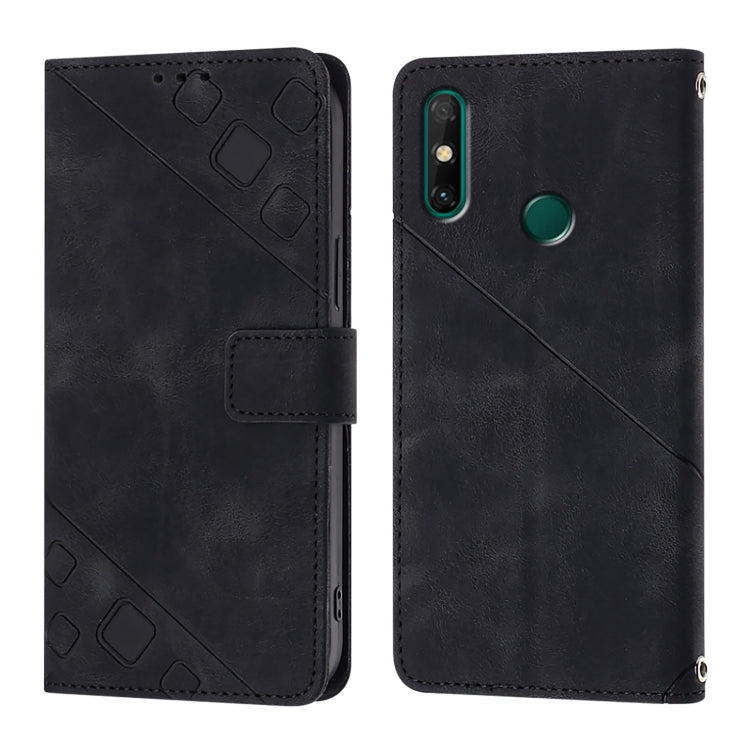For Huawei Enjoy 20 SE / P smart 2021 / Y7a Skin Feel Embossed Leather Phone Case