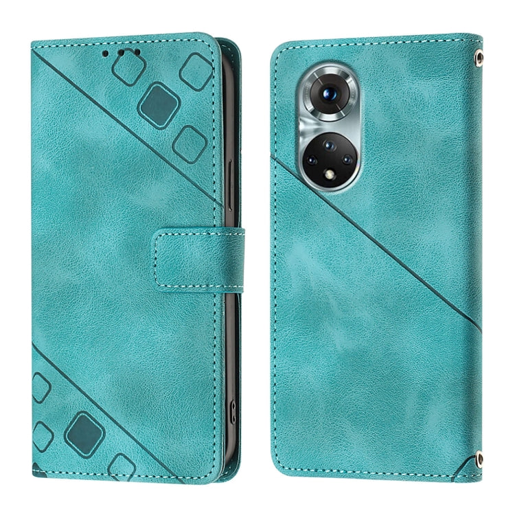 For Huawei Nova 9 Skin Feel Embossed Leather Phone Case