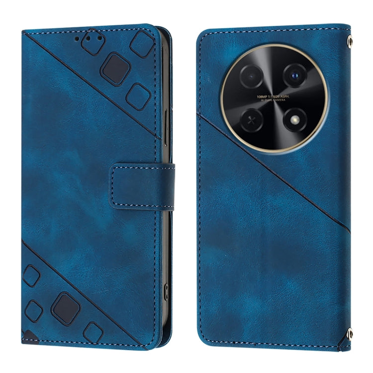 For Huawei Nova 12i Global Skin Feel Embossed Leather Phone Case