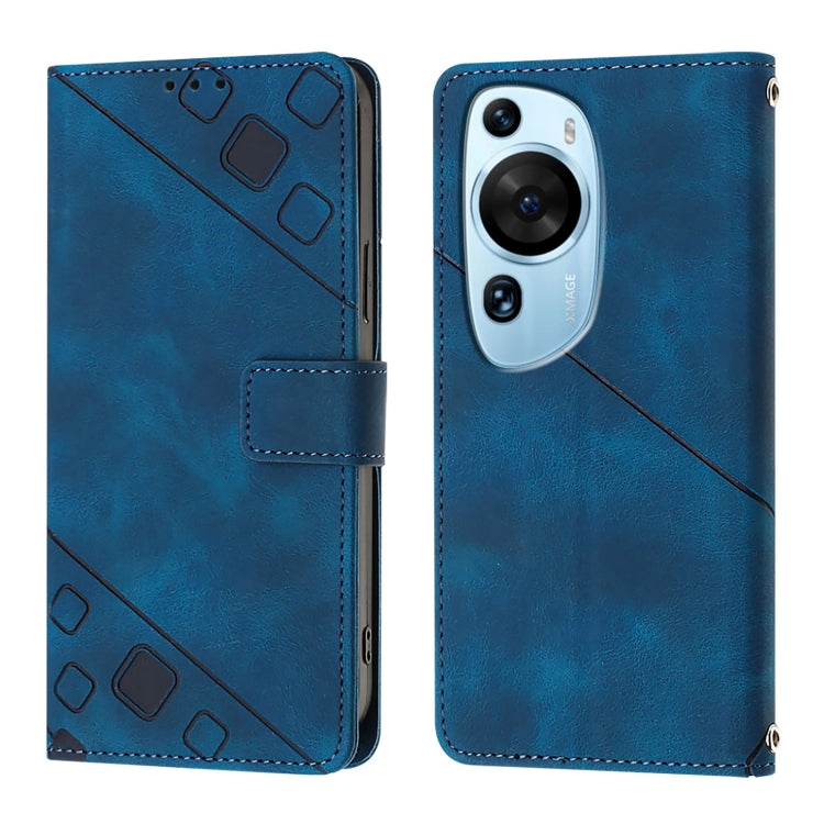 For Huawei P60 Art Skin Feel Embossed Leather Phone Case
