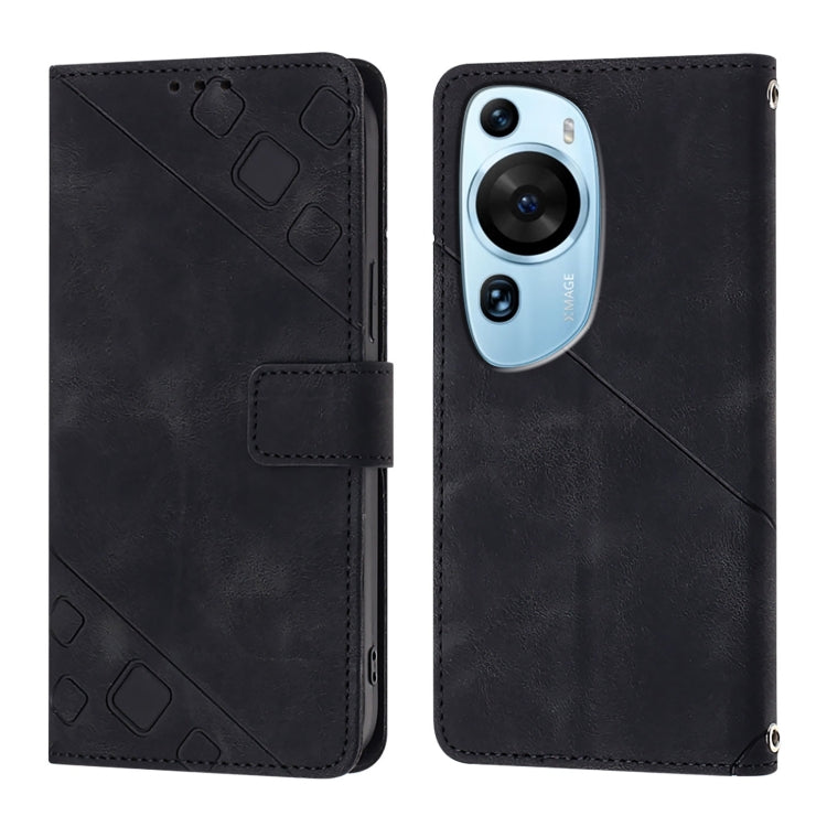 For Huawei P60 Art Skin Feel Embossed Leather Phone Case