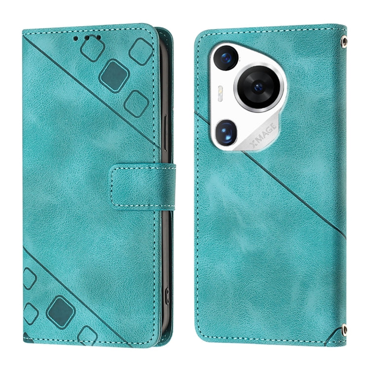 For Huawei Pura 70 Pro Skin Feel Embossed Leather Phone Case