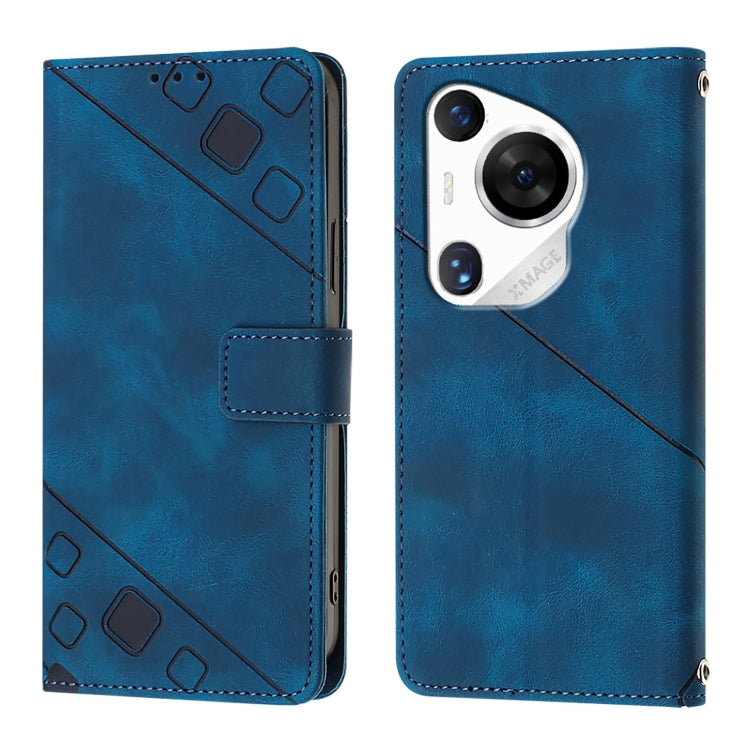 For Huawei Pura 70 Pro Skin Feel Embossed Leather Phone Case
