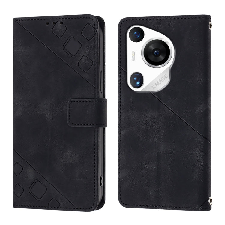 For Huawei Pura 70 Pro Skin Feel Embossed Leather Phone Case