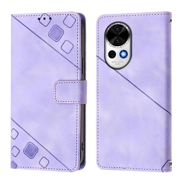 For Huawei nova 13 / nova 12 Skin Feel Embossed Leather Phone Case