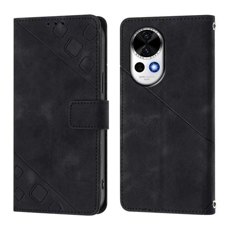 For Huawei nova 13 / nova 12 Skin Feel Embossed Leather Phone Case