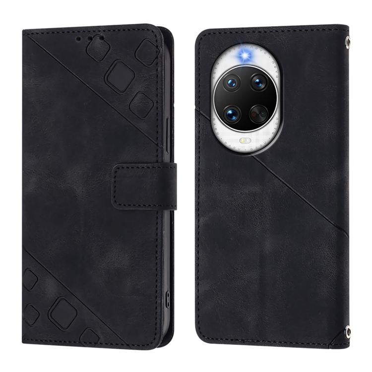 For Huawei nova 14 Ultra 5G Skin Feel Embossed Leather Phone Case