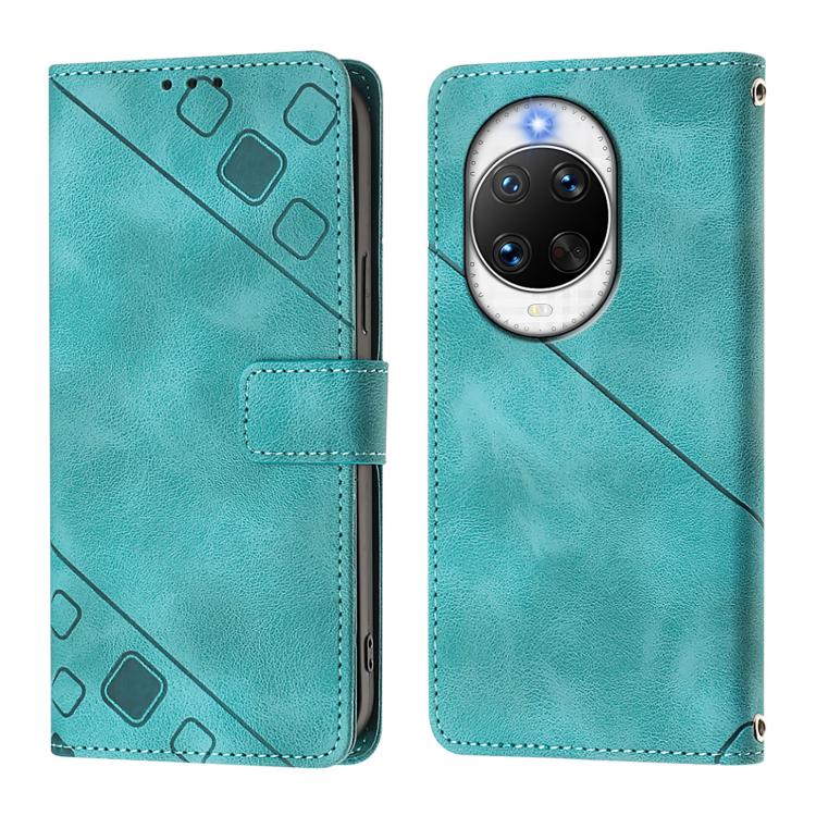 For Huawei nova 14 Pro 5G Skin Feel Embossed Leather Phone Case