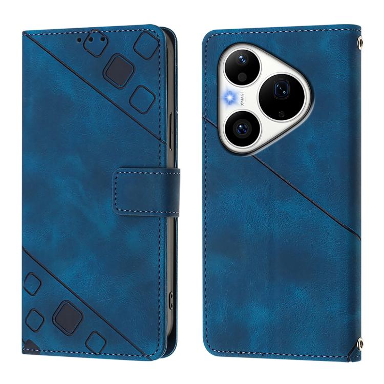 For Huawei Pura 90 Pro 5G Skin Feel Embossed Leather Phone Case