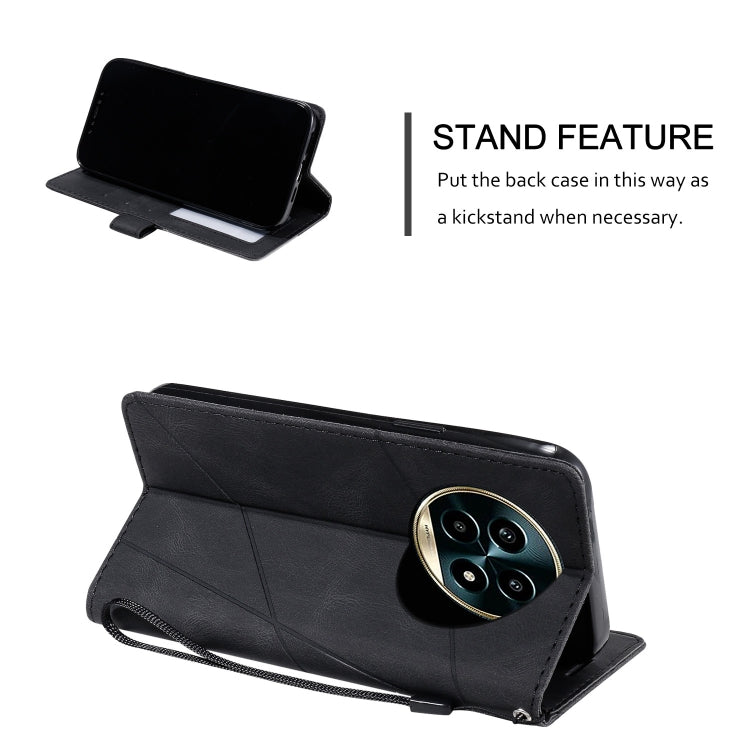 For Realme 13 Pro / 13 Pro+ Skin Feel Splicing Leather Phone Case