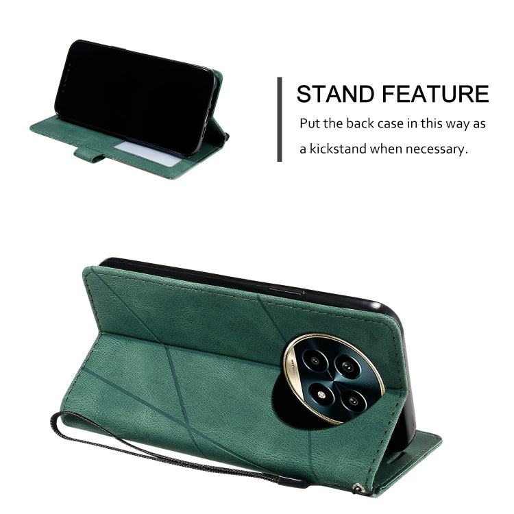 For Realme 13 Pro / 13 Pro+ Skin Feel Splicing Leather Phone Case