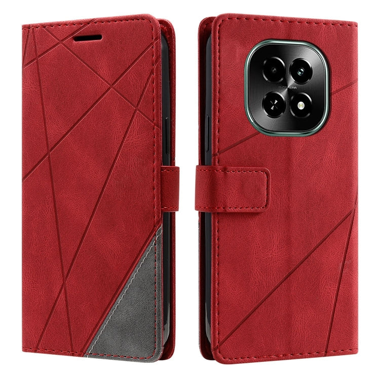 For Realme V60 5G Skin Feel Splicing Leather Phone Case
