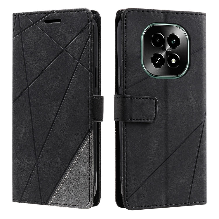 For Realme V60 5G Skin Feel Splicing Leather Phone Case