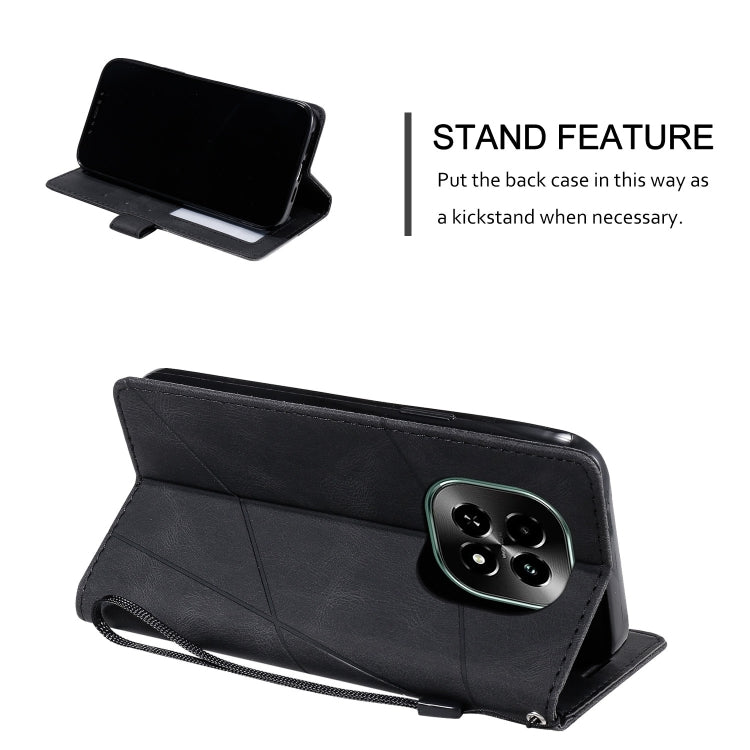 For Realme V60 5G Skin Feel Splicing Leather Phone Case