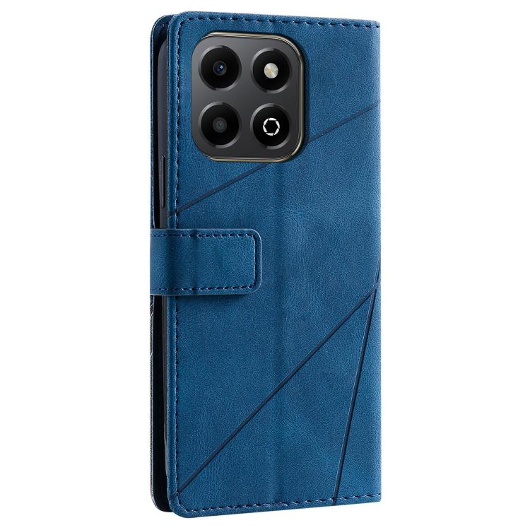 For Honor X6b 4G Skin Feel Splicing Leather Phone Case