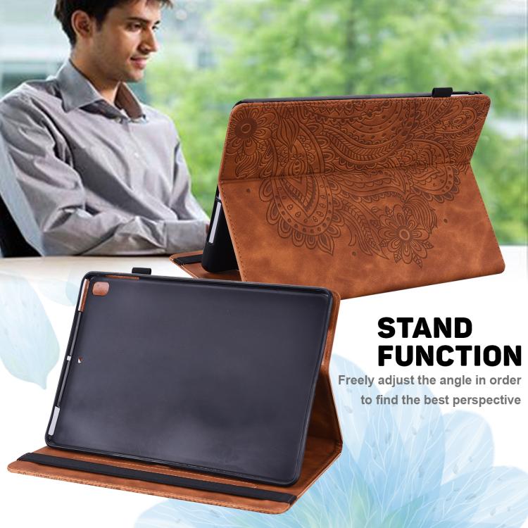 For Xiaomi Redmi Pad Pro 12.1 Peacock Embossed Pattern Leather Tablet Case