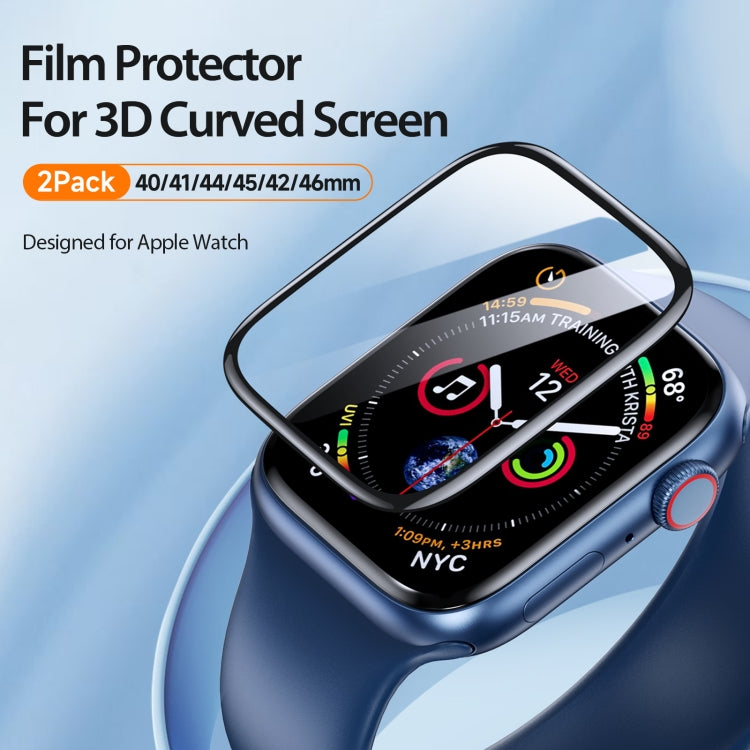 For Apple Watch Series 11 / 10 46mm DUX DUCIS Pmma Series 3D Surface Composite Soft Watch Film