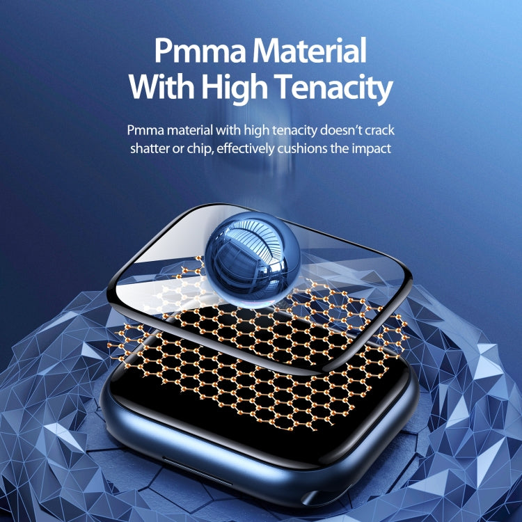 For Apple Watch Series 11 / 10 46mm DUX DUCIS Pmma Series 3D Surface Composite Soft Watch Film
