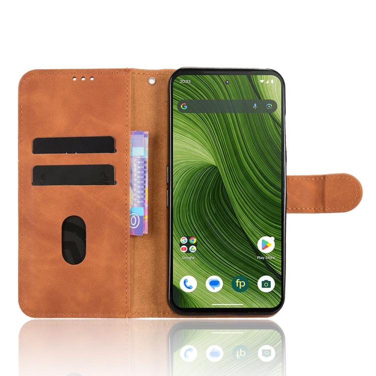 For Fairphone 6 Skin Feel Magnetic Flip Leather Phone Case