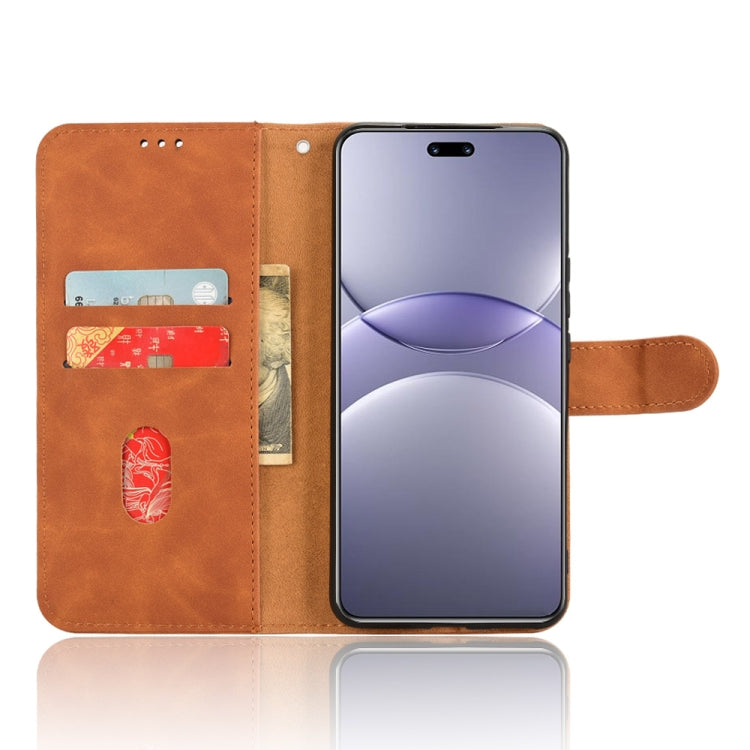 For Huawei nova 13 Pro Skin Feel Magnetic Flip Leather Phone Case