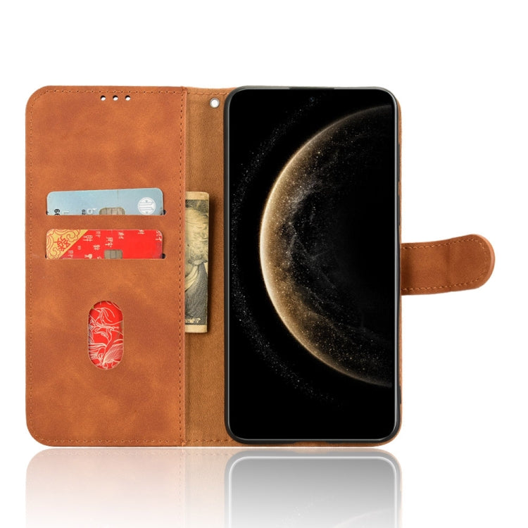 For Huawei Mate 70 Skin Feel Magnetic Flip Leather Phone Case
