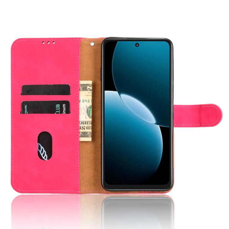 For Huawei Enjoy 80 Skin Feel Magnetic Flip Leather Phone Case
