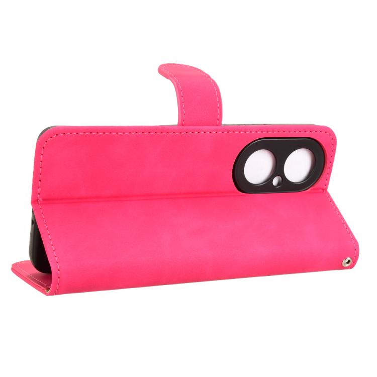 For Huawei Enjoy 80 Skin Feel Magnetic Flip Leather Phone Case