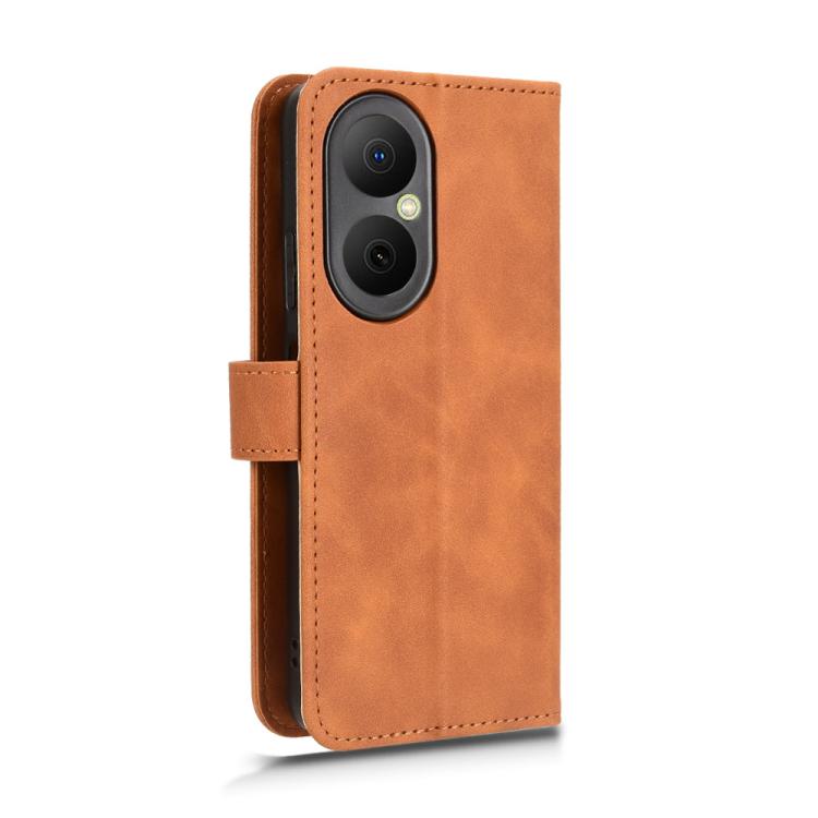 For Huawei Enjoy 80 Skin Feel Magnetic Flip Leather Phone Case