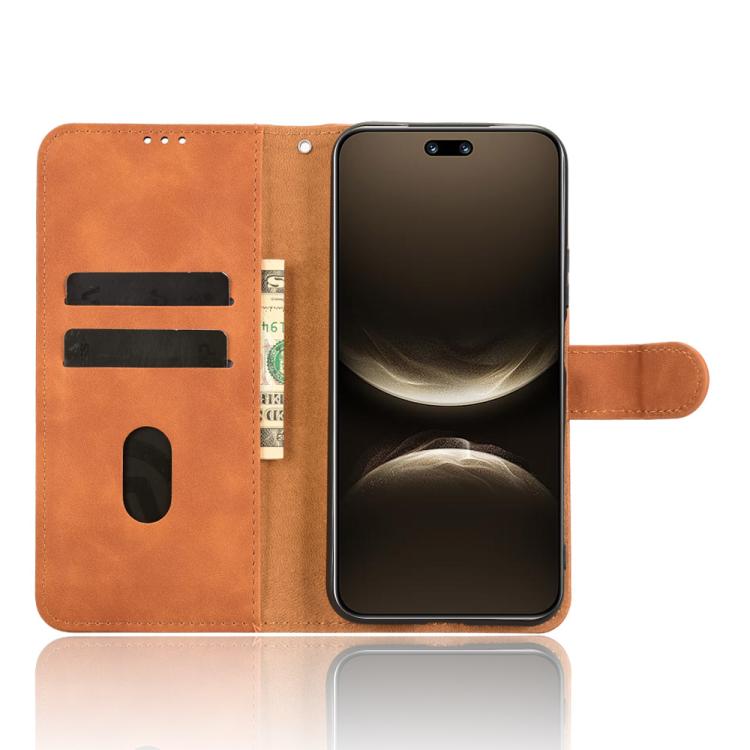 For Huawei nova 14 Pro Skin Feel Magnetic Flip Leather Phone Case