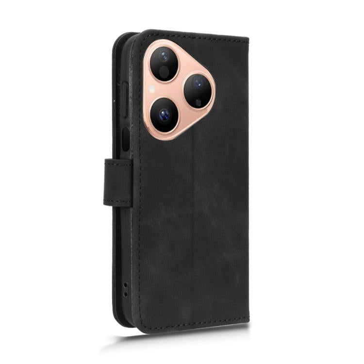 For Huawei Pura 80 5G Skin Feel Magnetic Flip Leather Phone Case