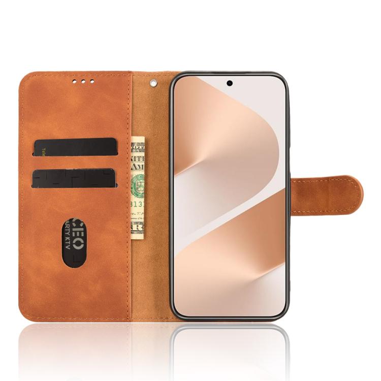 For Huawei Pura 80 5G Skin Feel Magnetic Flip Leather Phone Case