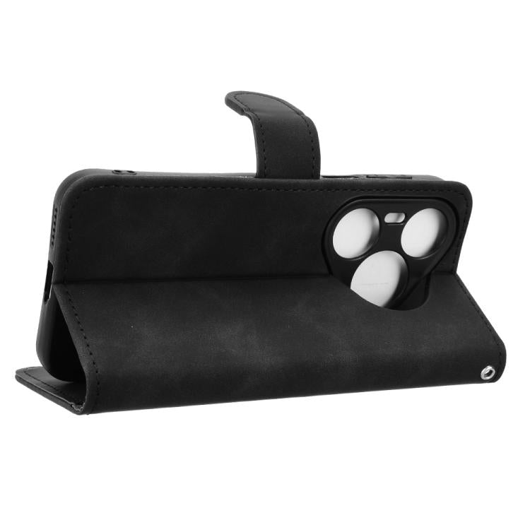 For Huawei Pura 90 Pro 5G Skin Feel Magnetic Flip Leather Phone Case