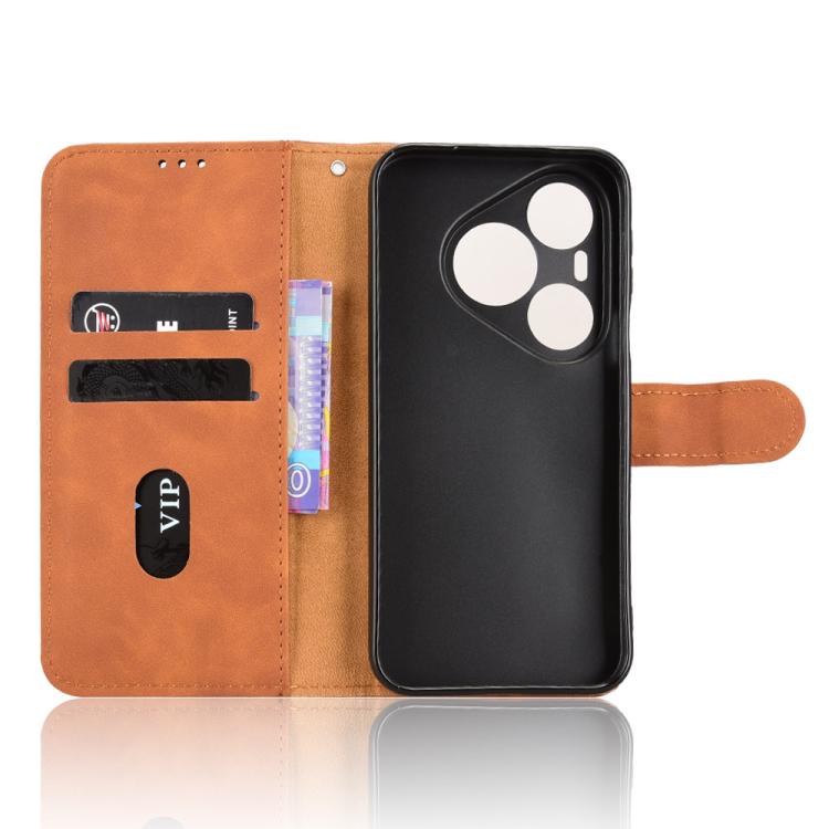 For Huawei Pura 90 Pro Max 5G Skin Feel Magnetic Flip Leather Phone Case