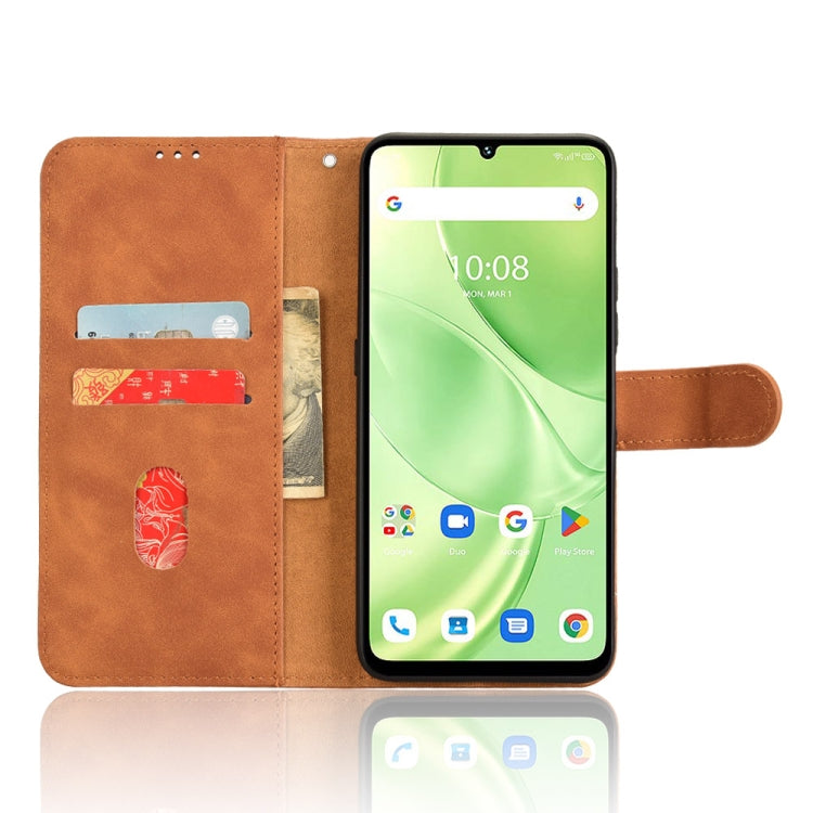 For Umidigi G9 5G Skin Feel Magnetic Flip Leather Phone Case
