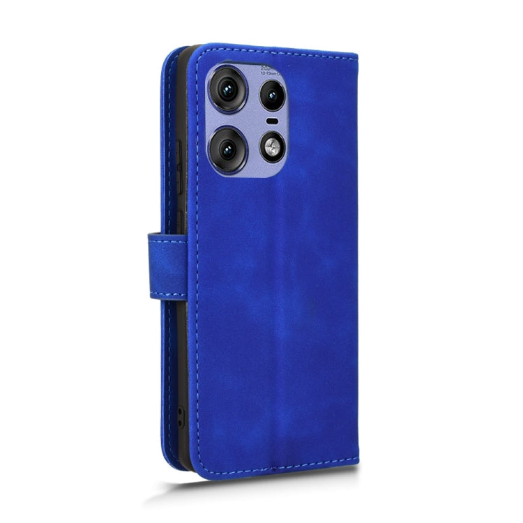 For Motorola Edge 50 Pro Skin Feel Magnetic Flip Leather Phone Case