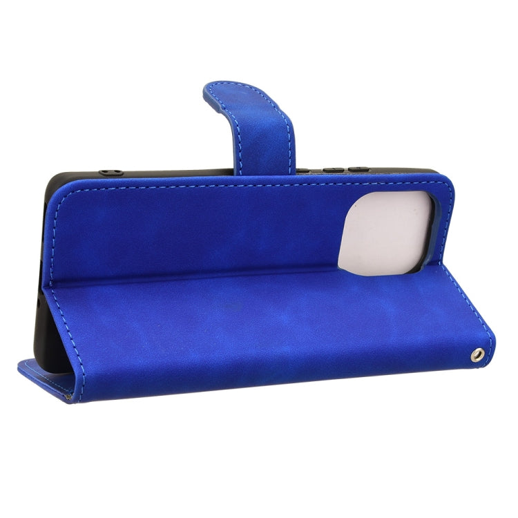 For Motorola Edge 50 Pro Skin Feel Magnetic Flip Leather Phone Case