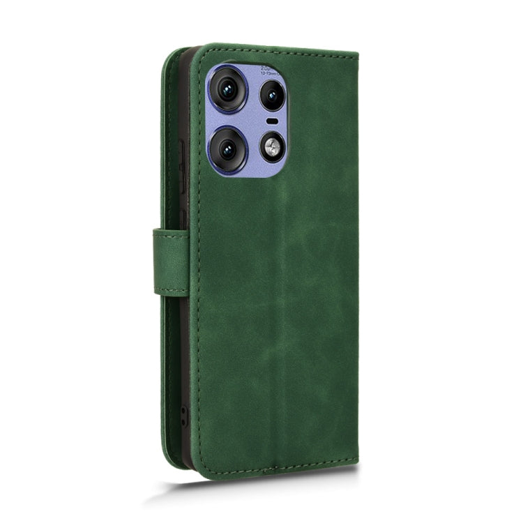 For Motorola Edge 50 Pro Skin Feel Magnetic Flip Leather Phone Case