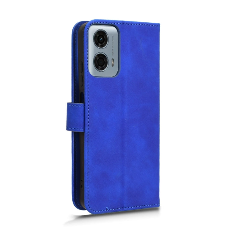 For Motorola Moto G Stylus 5G 2024 Skin Feel Magnetic Flip Leather Phone Case