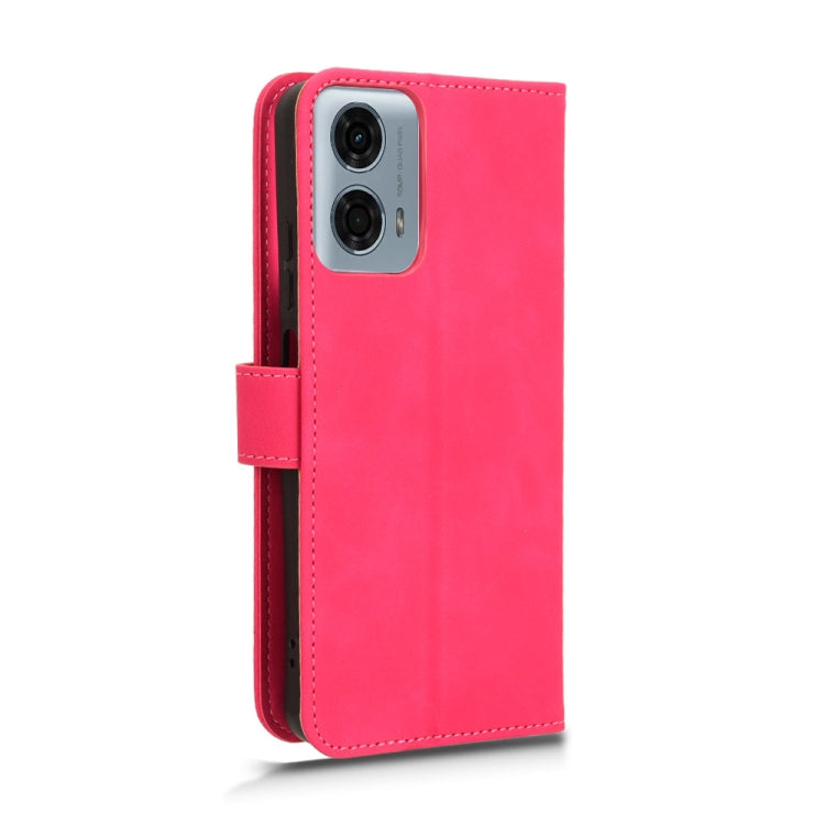 For Motorola Moto G Stylus 5G 2024 Skin Feel Magnetic Flip Leather Phone Case