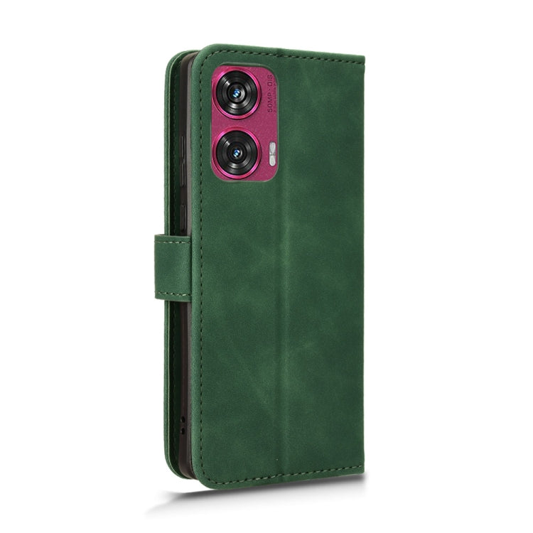 For Motorola Edge 50 Fusion Skin Feel Magnetic Flip Leather Phone Case