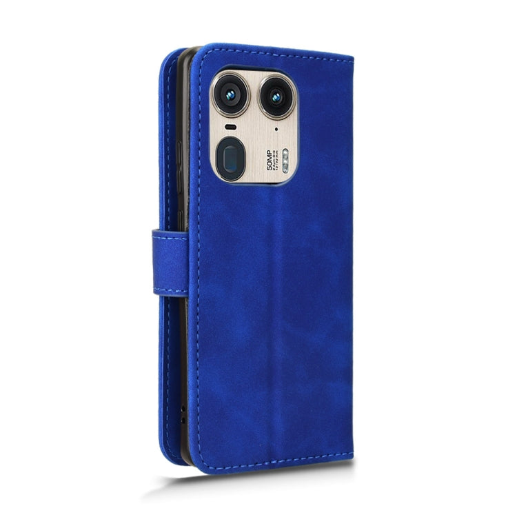 For Motorola Edge 50 Ultra Skin Feel Magnetic Flip Leather Phone Case