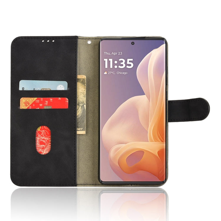 For Motorola Moto G85 / S50 Neo Skin Feel Magnetic Flip Leather Phone Case