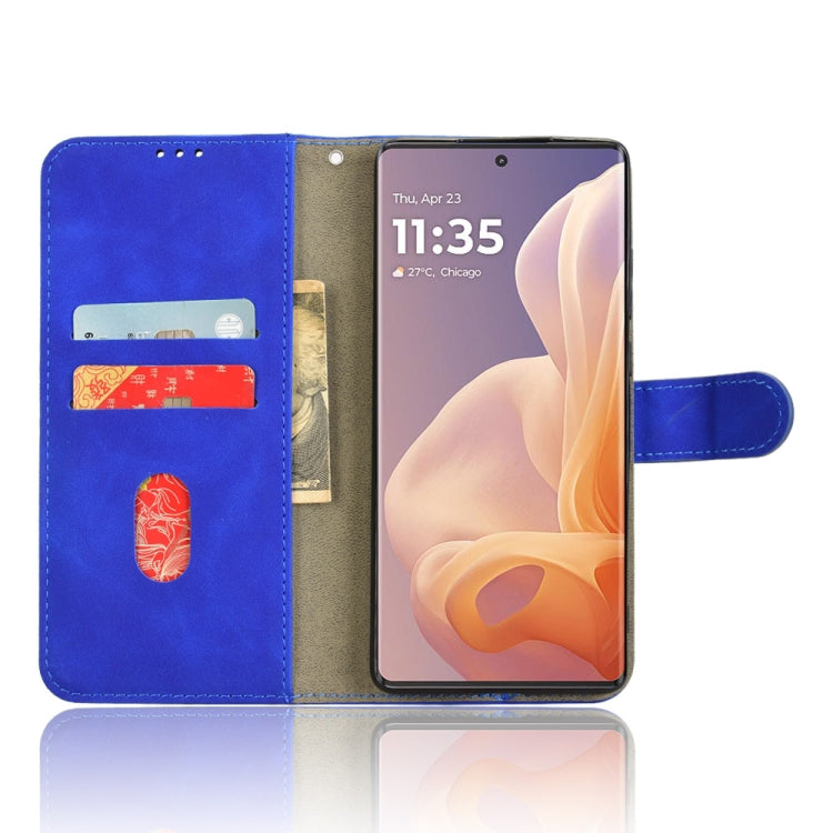 For Motorola Moto G85 / S50 Neo Skin Feel Magnetic Flip Leather Phone Case