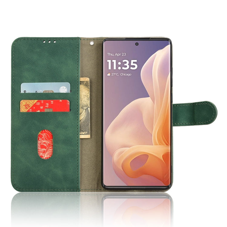 For Motorola Moto G85 / S50 Neo Skin Feel Magnetic Flip Leather Phone Case