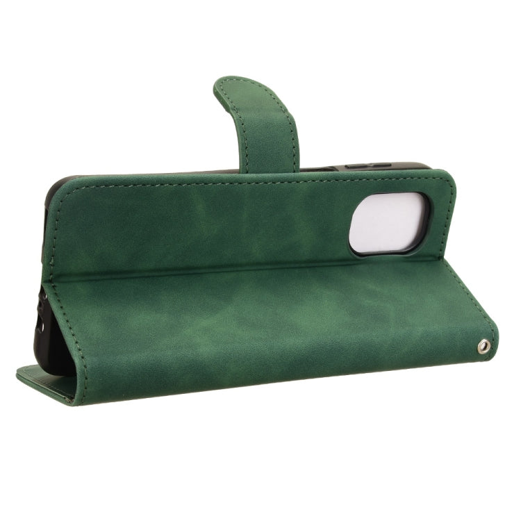 For Motorola Moto G55 5G Skin Feel Magnetic Flip Leather Phone Case